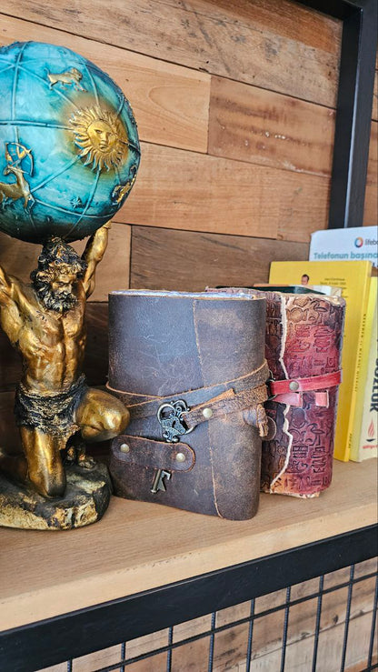 Velita Vintage Leather Journal Made in India. Ships from USA